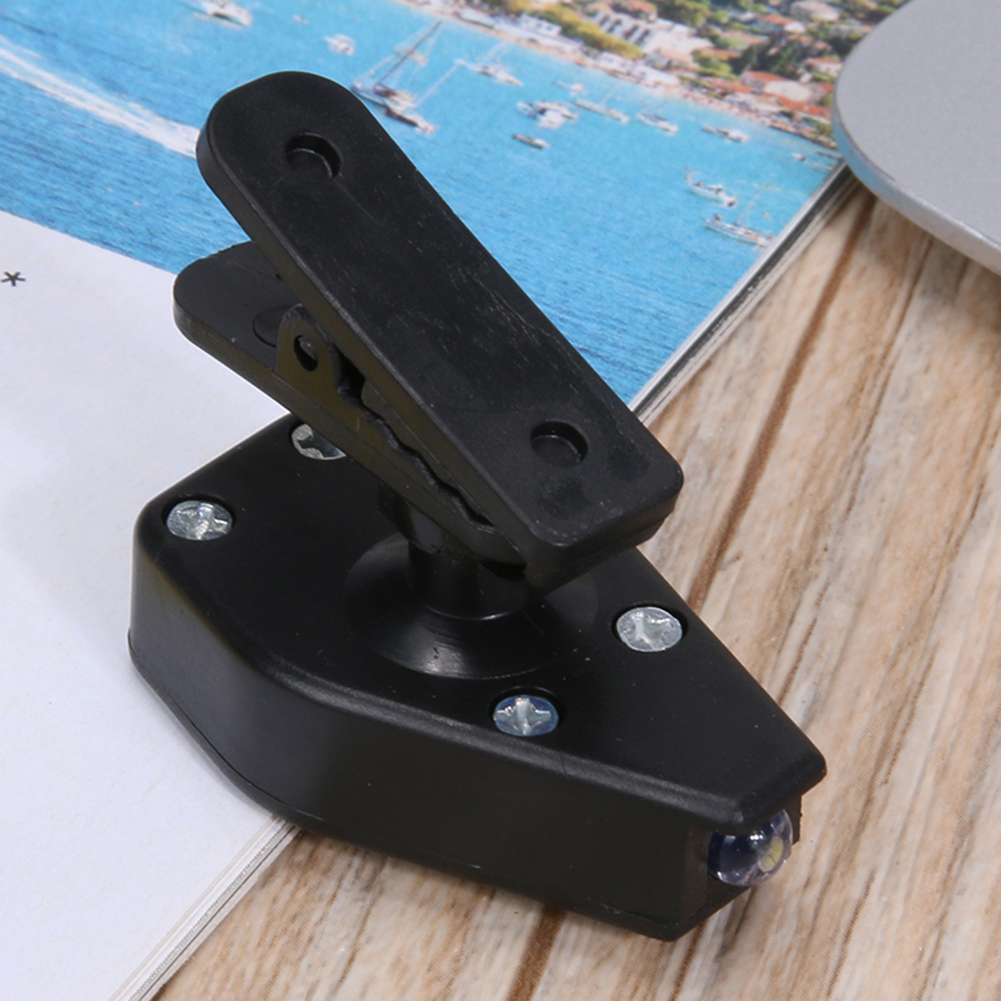 Book Weight Glass - Einstellbare Mini-Leselampe, LED-Glas, universelle Brillen-Clip-Lampe, geringes
