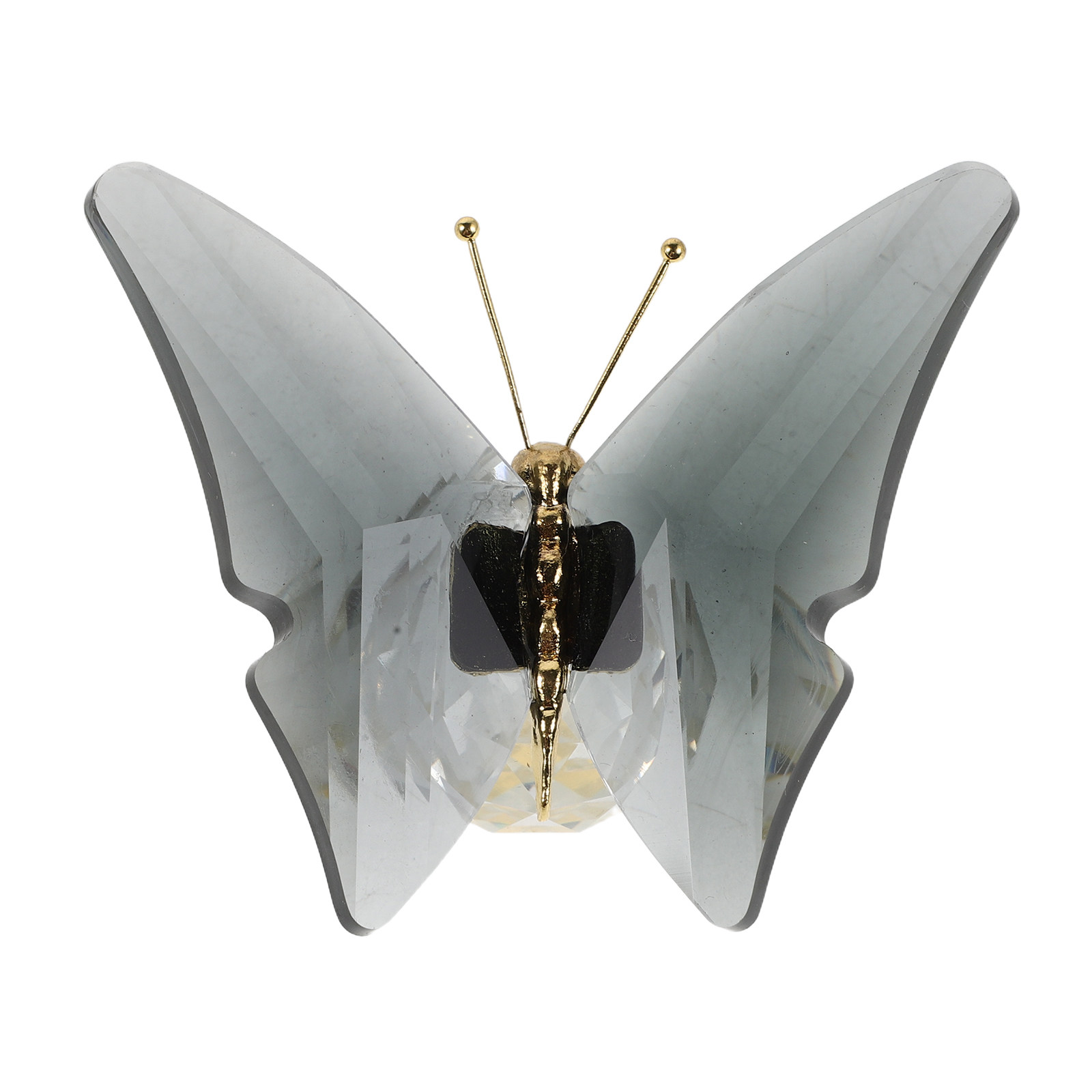 Paper Weight Crystal - Kristall-Schmetterlings-Briefbeschwerer mit klarem Kristallkugel-Sockel, Schreibtischdekoration, Bürodekoration,