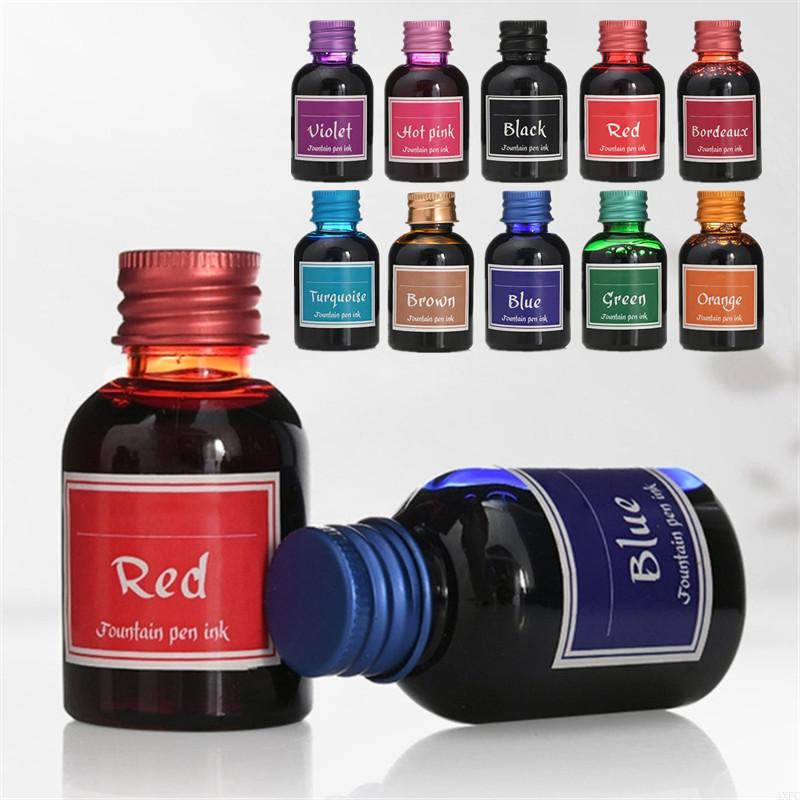 Fountain Pen Bottled Ink - 10 farben 1 Flasche Reine Bunte