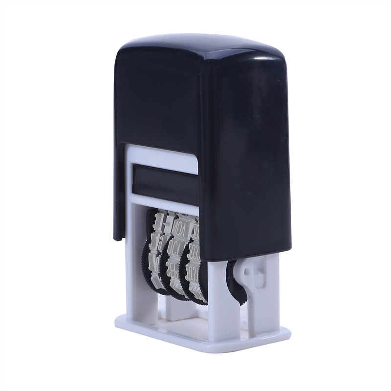 Rubber Date Stamp - DIY Griff Konto Datum Stempel H-4mm