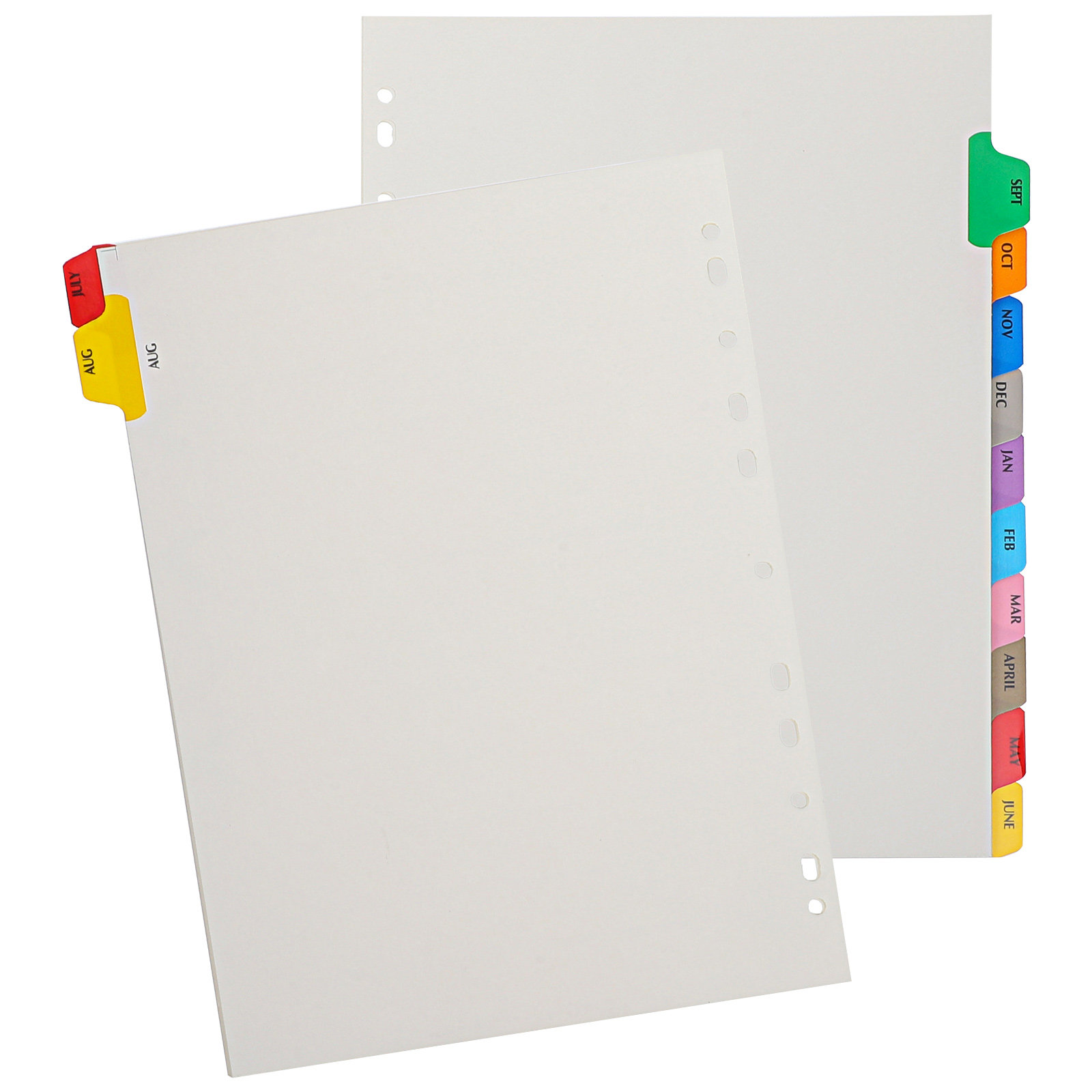 12 Blatt Register-Trennblätter – Tab Divider A4 Bewertung und Preis