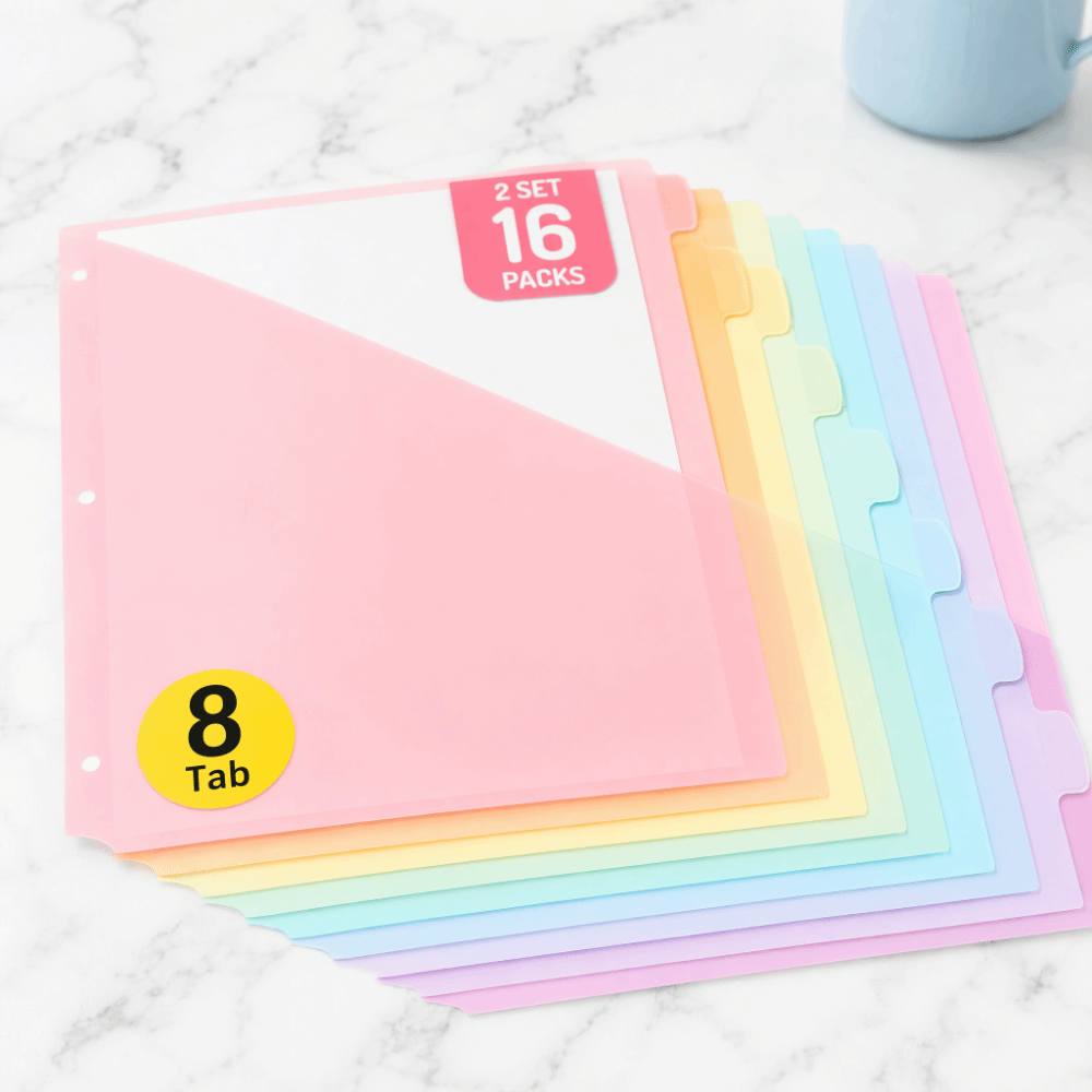 Langlebige Ordner-Trennblätter – Tab Divider A4 Bewertung und Preis