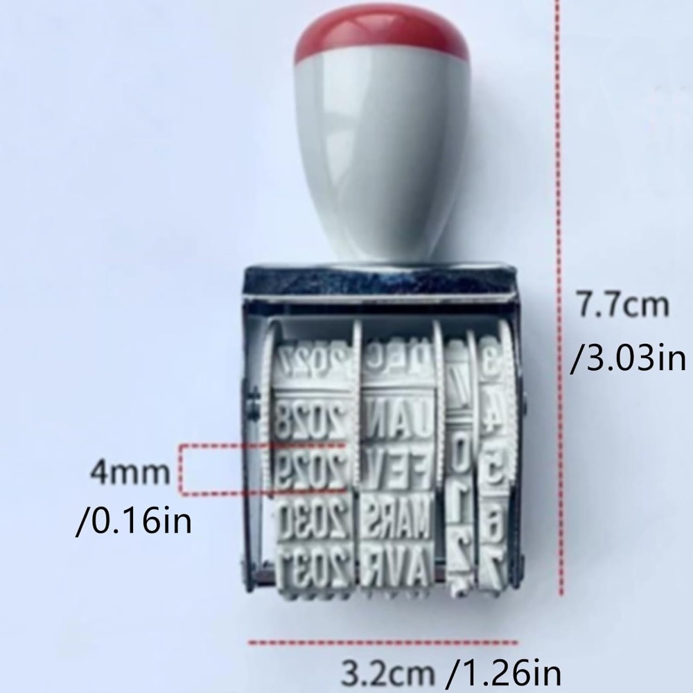 DIY Rotierender Datums- und Za – Rubber Date Stamp Bewertung und Preis