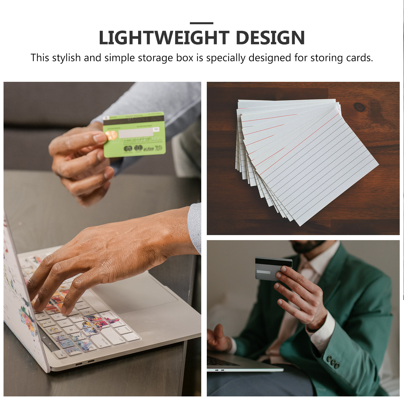 4 Stück Plastik-Indexkarten-Au – Index Card Holder Bewertung und Preis