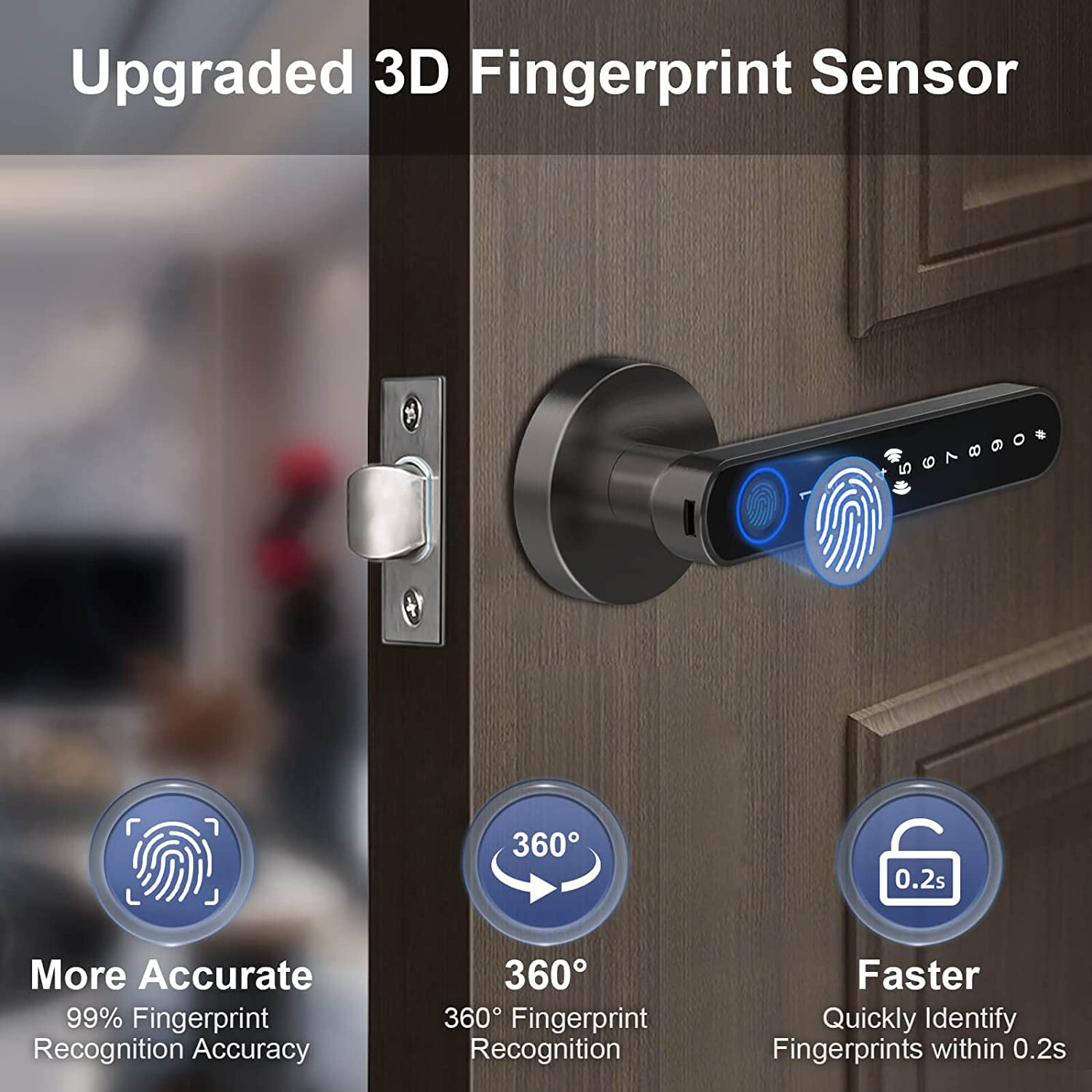 Smart Fingerprint Türschloss G – Letter Opener Brass Bewertung und Preis