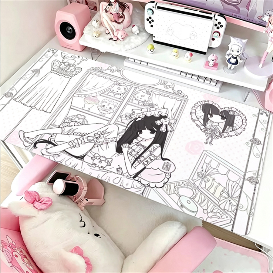 Anime-Ästhetik Leder-Mauspad R – Leather Desk Pad Bewertung und Preis