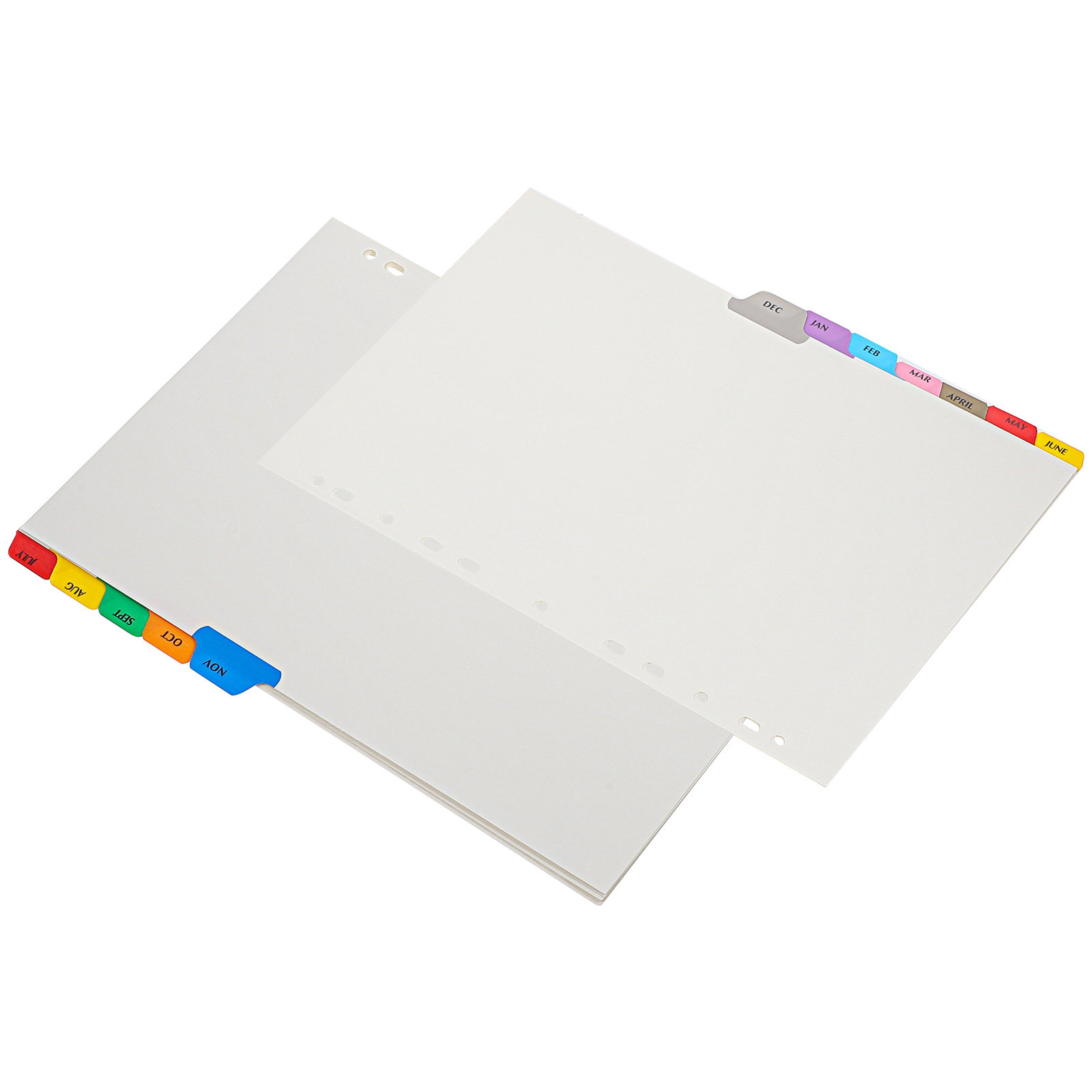 12 Blatt Register-Trennblätter – Tab Divider A4 Bewertung und Preis