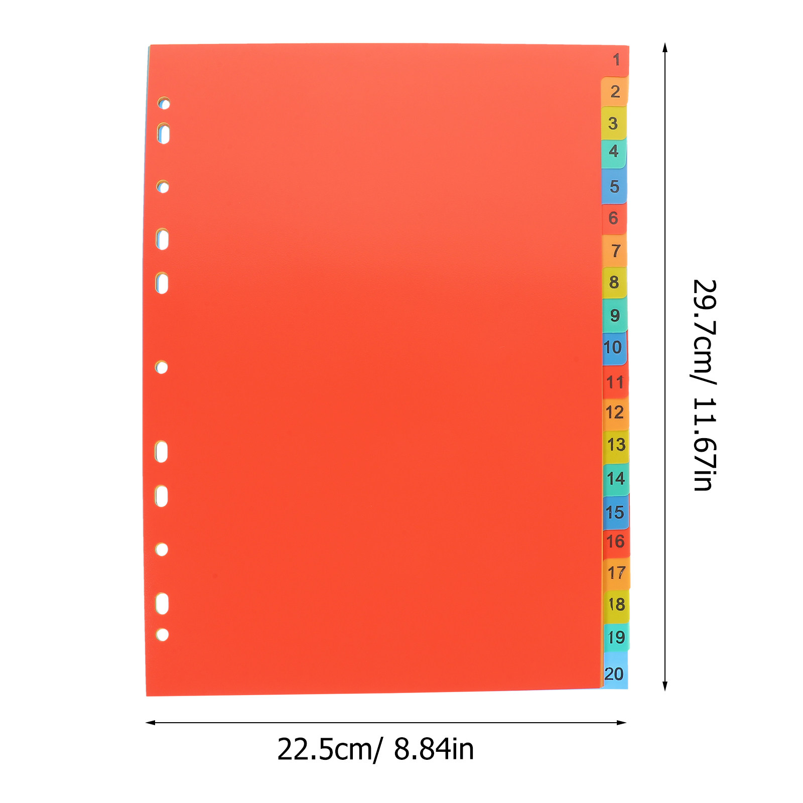 20 Blatt A4 Registerblätter mi – Tab Divider A4 Bewertung und Preis