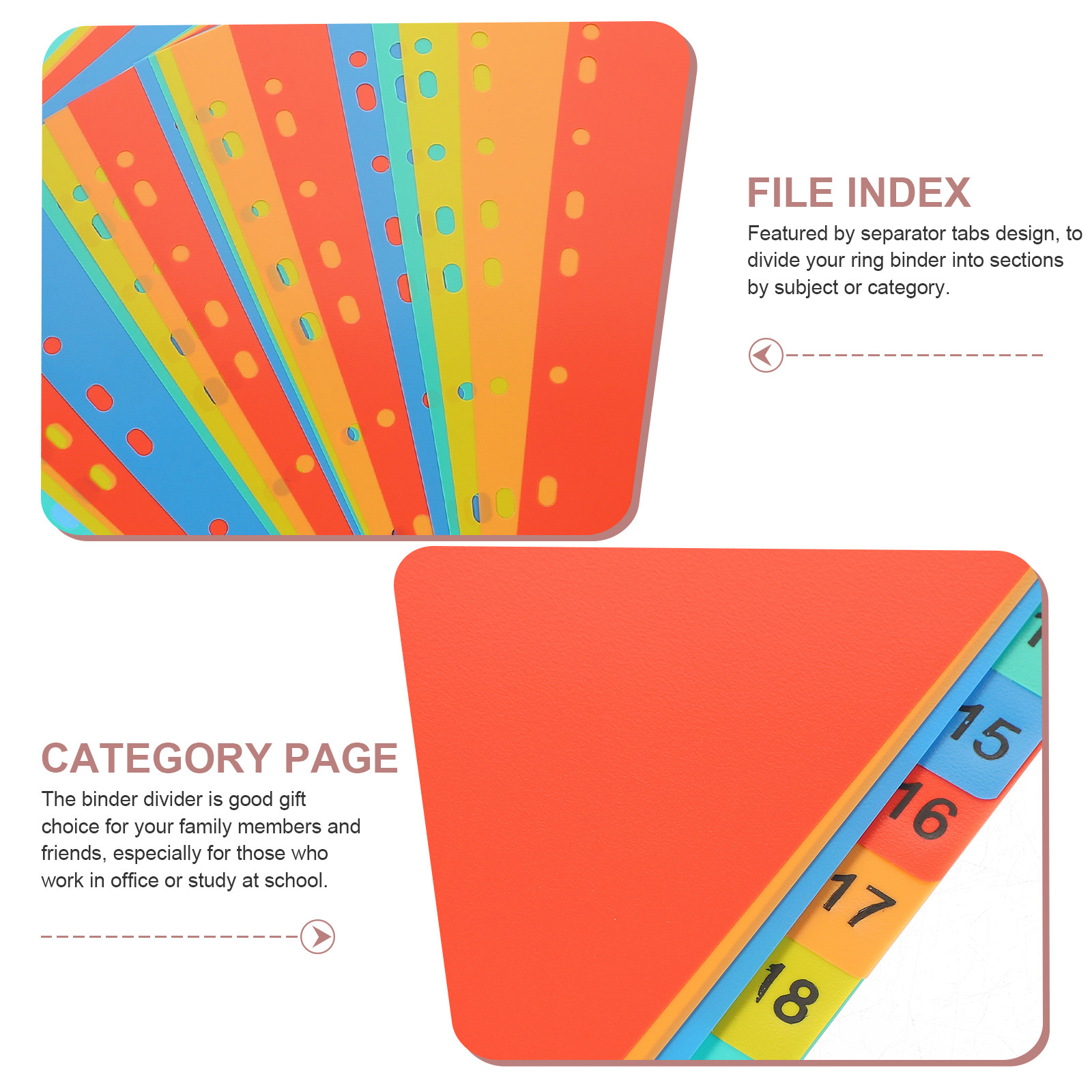 20 Blatt A4 Registerblätter mi – Tab Divider A4 Bewertung und Preis