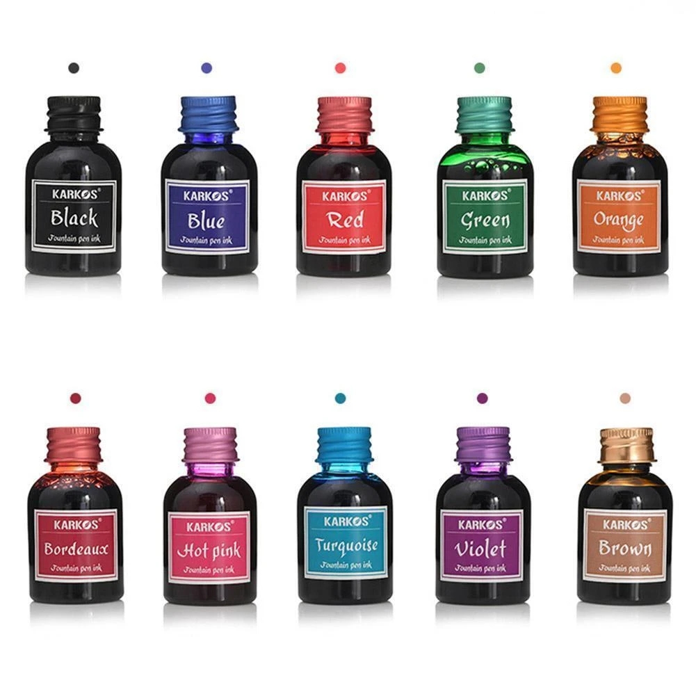 Füllfederhalter-Tintenflasche, – Fountain Pen Bottled Ink Bewertung und Preis